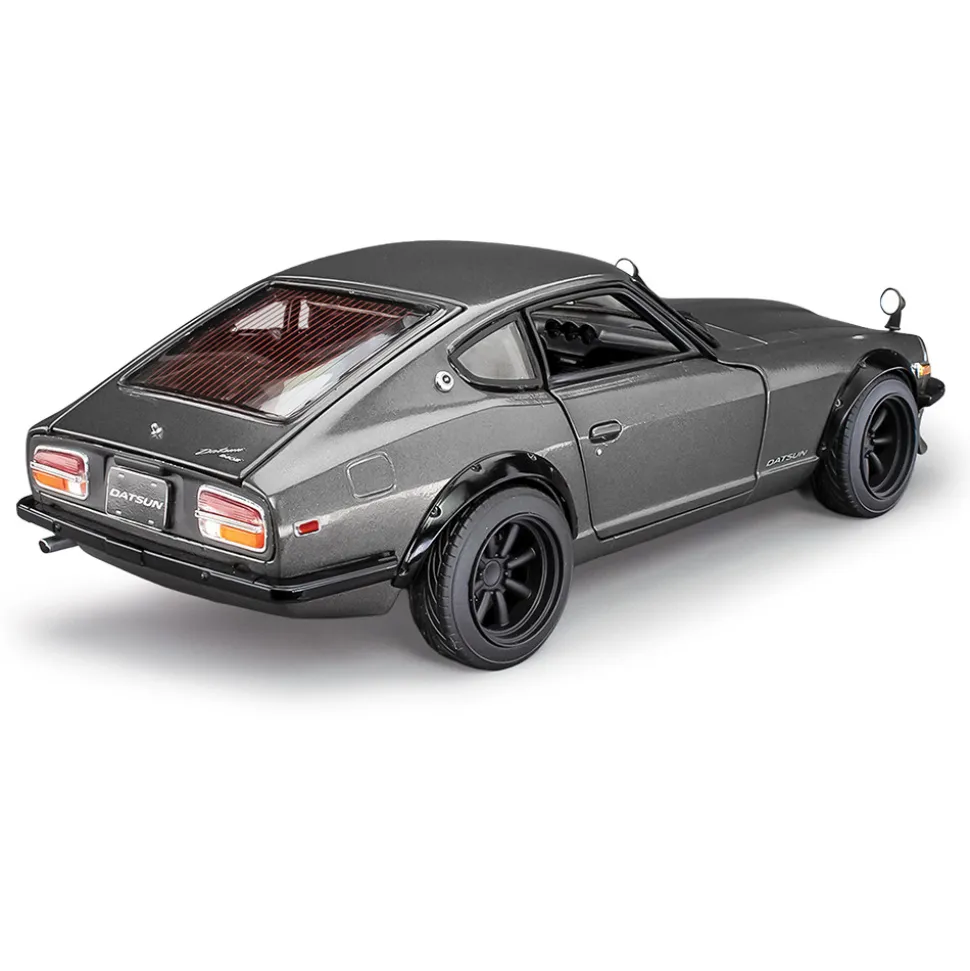 1971 Datsun 240Z Widebody - Dark Gray 1:18 Scale Diecast Model Car by Sunstar