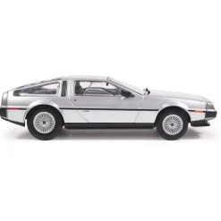 1981 DeLorean DMC-12 - Silver 1:43 Scale Diecast Model Car by IXO Models