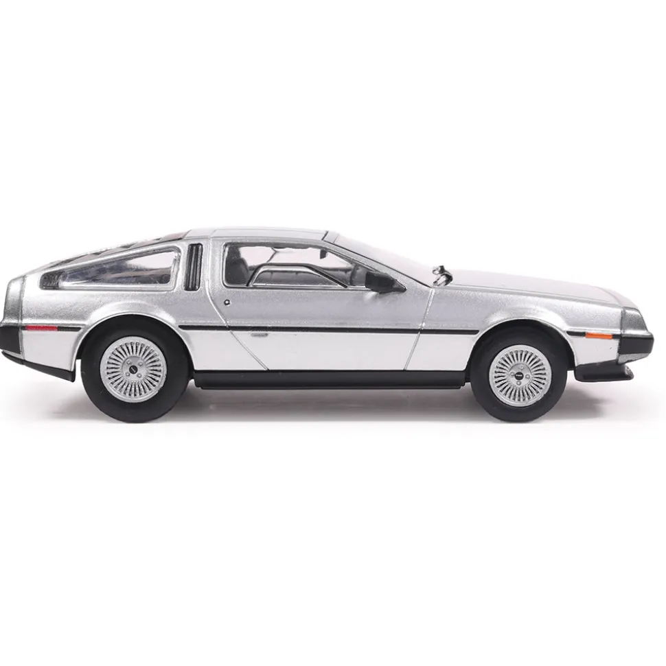 1981 DeLorean DMC-12 - Silver 1:43 Scale Diecast Model Car by IXO Models