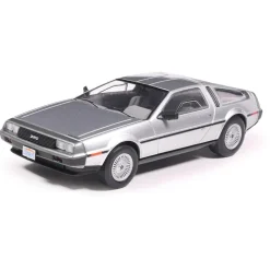 1981 DeLorean DMC-12 - Silver 1:43 Scale Diecast Model Car by IXO Models