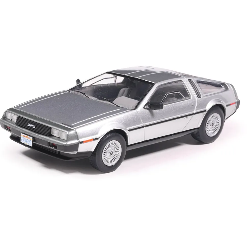 1981 DeLorean DMC-12 - Silver 1:43 Scale Diecast Model Car by IXO Models