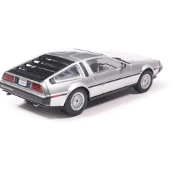 1981 DeLorean DMC-12 - Silver 1:43 Scale Diecast Model Car by IXO Models