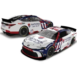 2025 Denny Hamlin National Debt Relief Toyota Camry NASCAR Diecast 1:24 Scale Diecast Model Car by Lionel Racing