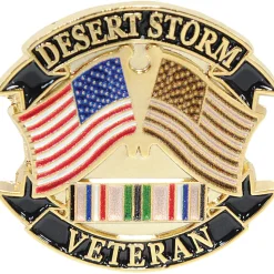 DESERT STORM VETERAN PIN DESERT STORM VETERAN PIN (P15515) by Eagle Emblems