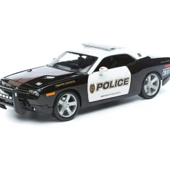 2006 Dodge Challenger Concept - Police - B&W 1:18 Scale Diecast Model Car by Maisto