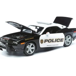 2006 Dodge Challenger Concept - Police - B&W 1:18 Scale Diecast Model Car by Maisto