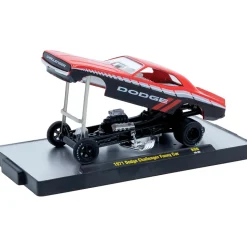 1971 Dodge Challenger Funny Car - Dodge 1:64 Scale Diecast Model Car by M2 Machines