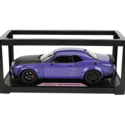 Dodge Challenger Hellcat Widebody - Plum Crazy 1:18 Scale Diecast Model Car by Pink Slips