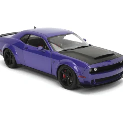 Dodge Challenger Hellcat Widebody - Plum Crazy 1:18 Scale Diecast Model Car by Pink Slips
