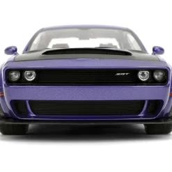 Dodge Challenger Hellcat Widebody - Plum Crazy 1:18 Scale Diecast Model Car by Pink Slips
