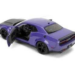 Dodge Challenger Hellcat Widebody - Plum Crazy 1:18 Scale Diecast Model Car by Pink Slips