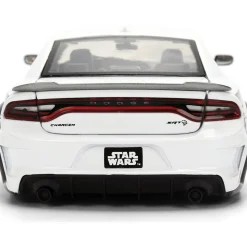 2015 Dodge Challenger Hellcat w/Stormtrooper Figure 1:24 Scale Diecast Model Car by Jada Toys