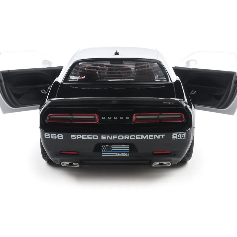 2023 Dodge Challenger R/T Scat Pack Widebody - Highway Police 1:18 Scale Diecast Model Car by Solido