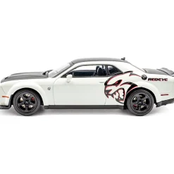2020 Dodge Challenger SRT Hellcat Redeye Widebody Custom - White Knuckle 1:43 Scale Diecast Model Car by Solido