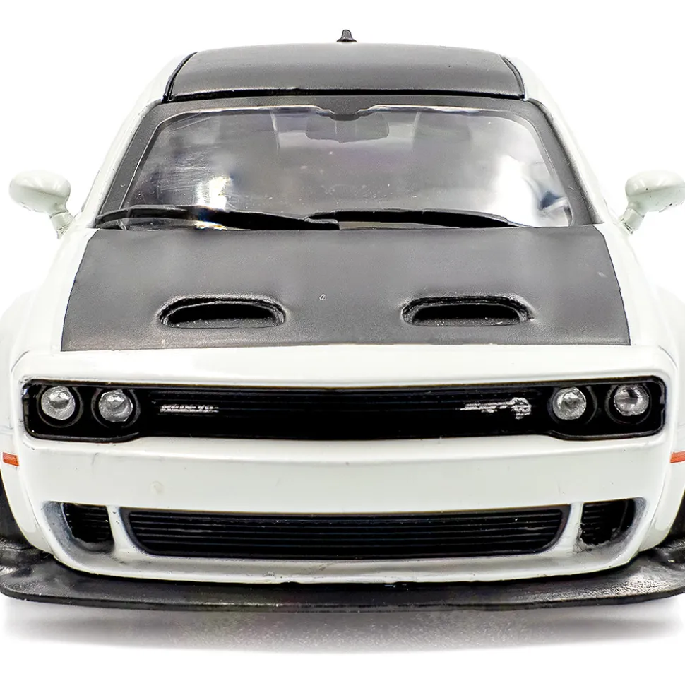 2020 Dodge Challenger SRT Hellcat Redeye Widebody Custom - White Knuckle 1:43 Scale Diecast Model Car by Solido