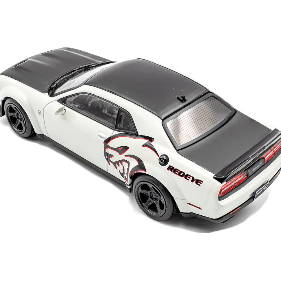 2020 Dodge Challenger SRT Hellcat Redeye Widebody Custom - White Knuckle 1:43 Scale Diecast Model Car by Solido