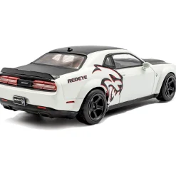 2020 Dodge Challenger SRT Hellcat Redeye Widebody Custom - White Knuckle 1:43 Scale Diecast Model Car by Solido