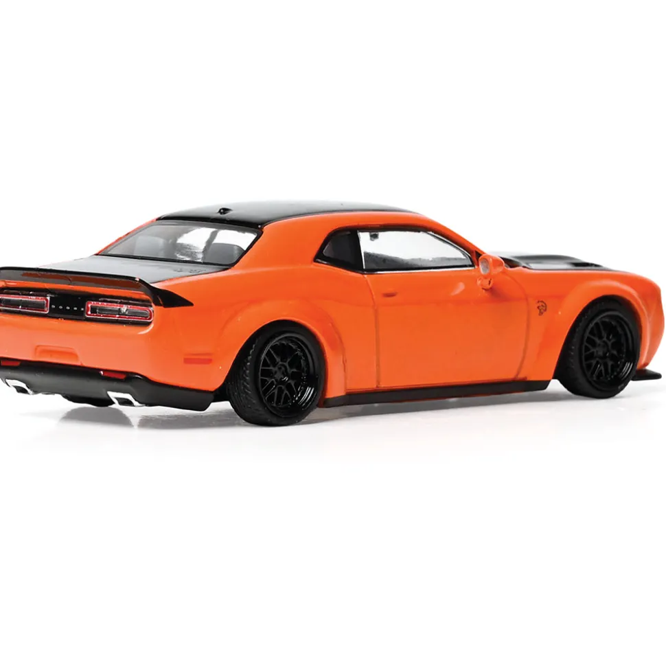 2019 Dodge Challenger SRT Hellcat - Go Mango 1:64 Scale by IXO Models