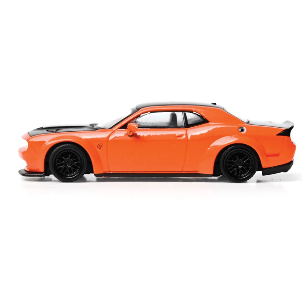 2019 Dodge Challenger SRT Hellcat - Go Mango 1:64 Scale by IXO Models