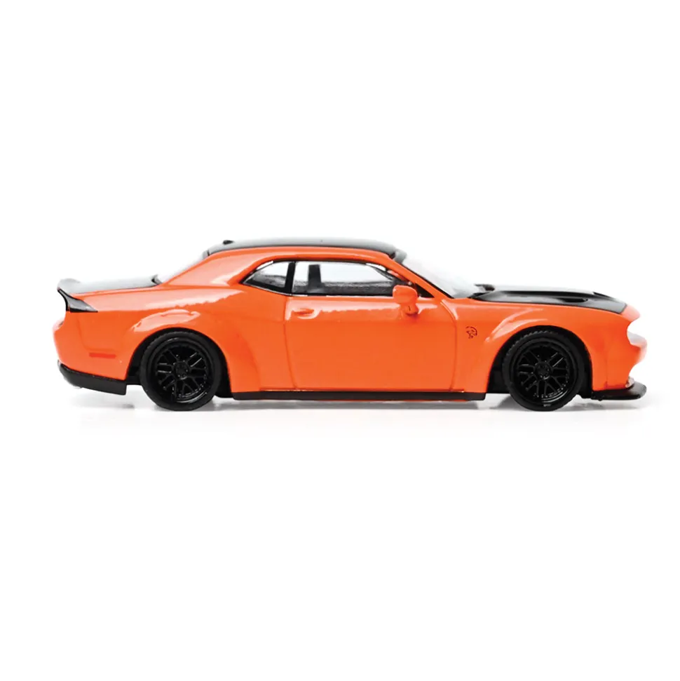 2019 Dodge Challenger SRT Hellcat - Go Mango 1:64 Scale by IXO Models