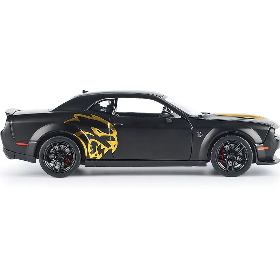 2018 Dodge Challenger SRT Hellcat Widebody - Midnight Eclipse 1:24 Scale Diecast Model Car by Motormax