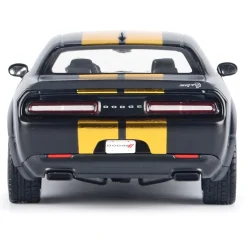 2018 Dodge Challenger SRT Hellcat Widebody - Midnight Eclipse 1:24 Scale Diecast Model Car by Motormax