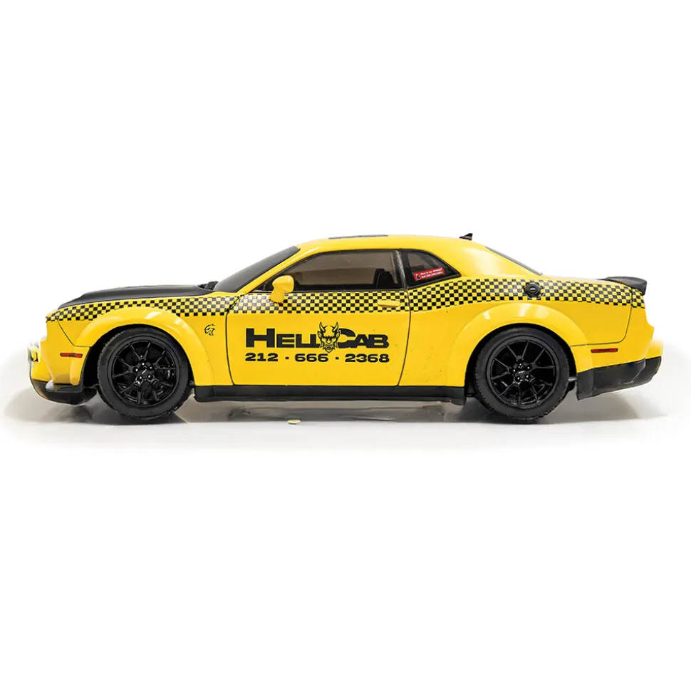 2023 Dodge Challenger SRT Hellcat Redeye Widebody - NYC Hellcab 1:18 Scale Diecast Model Car by Solido