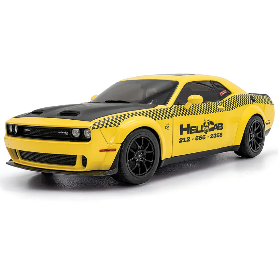 2023 Dodge Challenger SRT Hellcat Redeye Widebody - NYC Hellcab 1:18 Scale Diecast Model Car by Solido