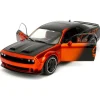 2015 Dodge Challenger SRT Hellcat Redeye Widebody - Pink Slips Candy Orange 1:18 Scale Diecast Model Car by Pink Slips