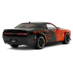 2015 Dodge Challenger SRT Hellcat Redeye Widebody - Pink Slips Candy Orange 1:18 Scale Diecast Model Car by Pink Slips