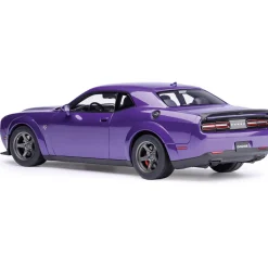 2023 Dodge Challenger SRT Super Stock - Plum Crazy 1:18 Scale Diecast & Composite Model Car by AutoArt