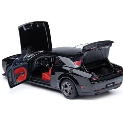2023 Dodge Challenger SRT Super Stock - Pitch Black 1:18 Scale Diecast Model Car by AutoArt