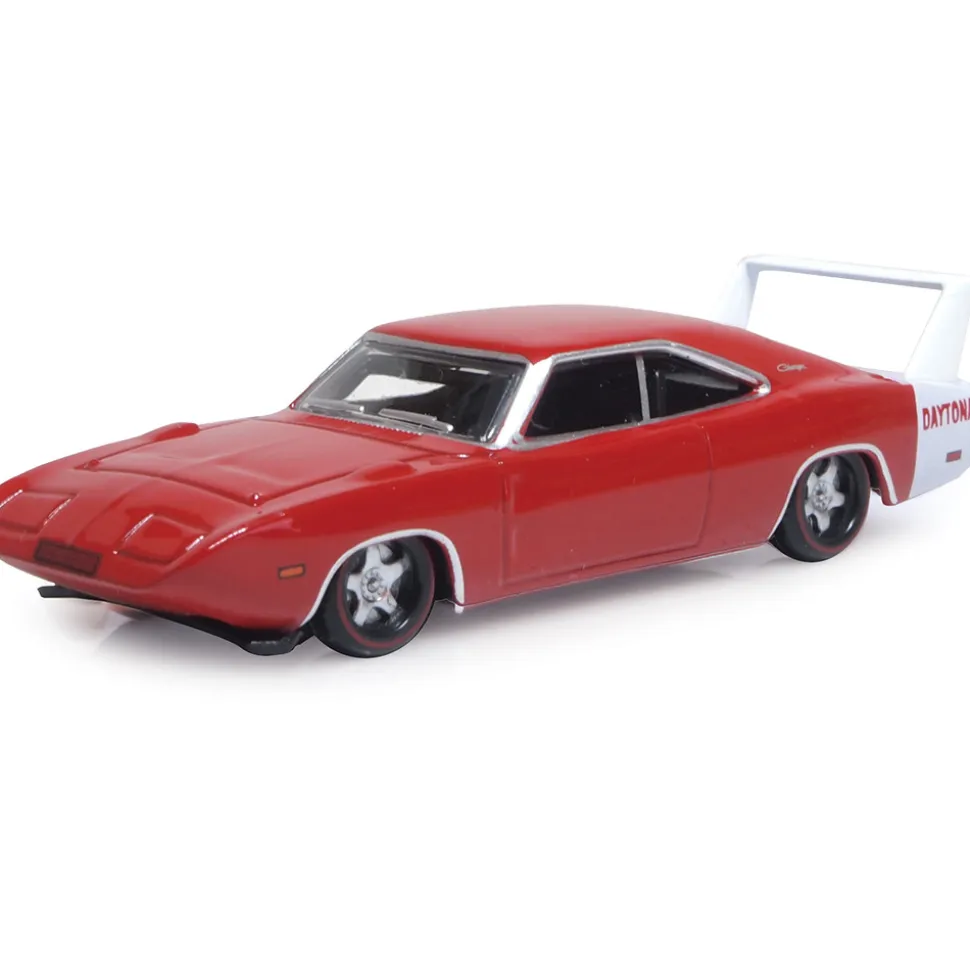 1969 Dodge Charger Daytona - Red 1:87 Scale Diecast Model Car by Oxford Diecast