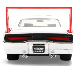 1969 Dodge Charger Daytona - White #25 1:24 Scale Diecast Model Car by Jada Toys