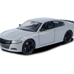 2023 Dodge Charger - Granite 1:24 Scale Diecast Model Car by Motormax