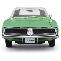 1969 Dodge Charger R/T - Green 1:18 Scale Diecast Model Car by Maisto