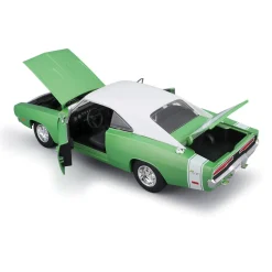 1969 Dodge Charger R/T - Green 1:18 Scale Diecast Model Car by Maisto