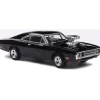 1970 Dodge Charger w/ Blown Engine - Black 1:43 Scale Diecast Model Car by IXO Models