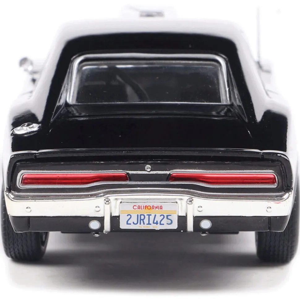 1970 Dodge Charger w/ Blown Engine - Black 1:43 Scale Diecast Model Car by IXO Models