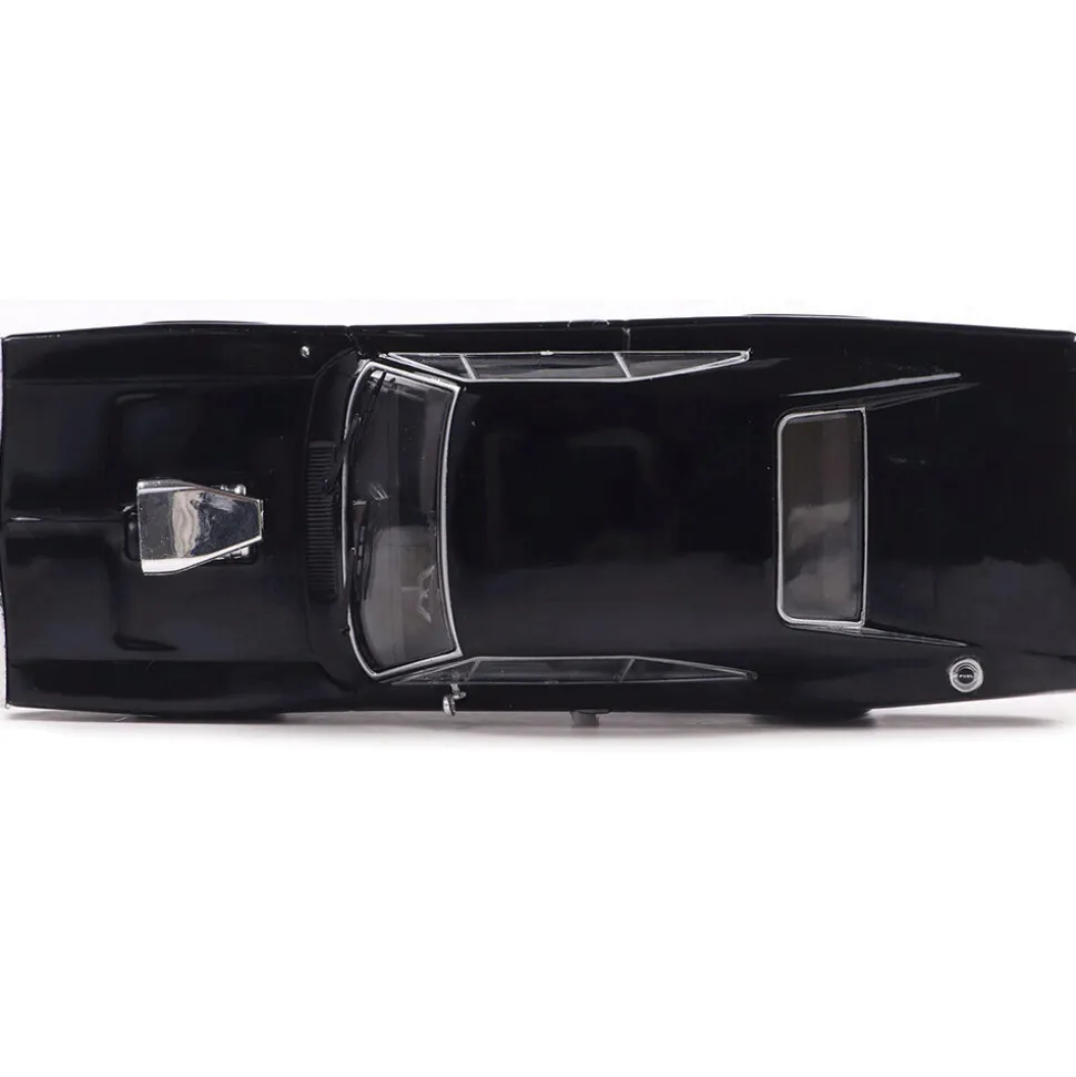 1970 Dodge Charger w/ Blown Engine - Black 1:43 Scale Diecast Model Car by IXO Models