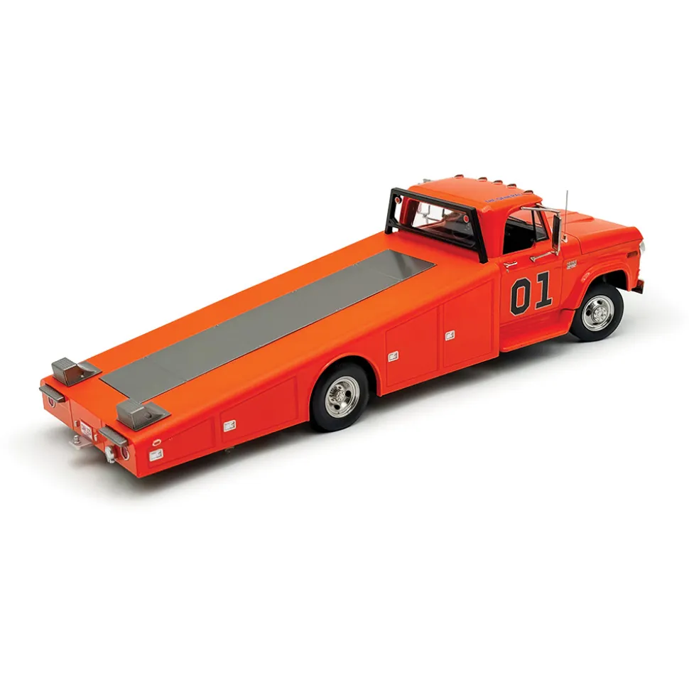 1970 Dodge D-300 Ramp Truck - The General 1:18 Scale Diecast Model Truck by Acme
