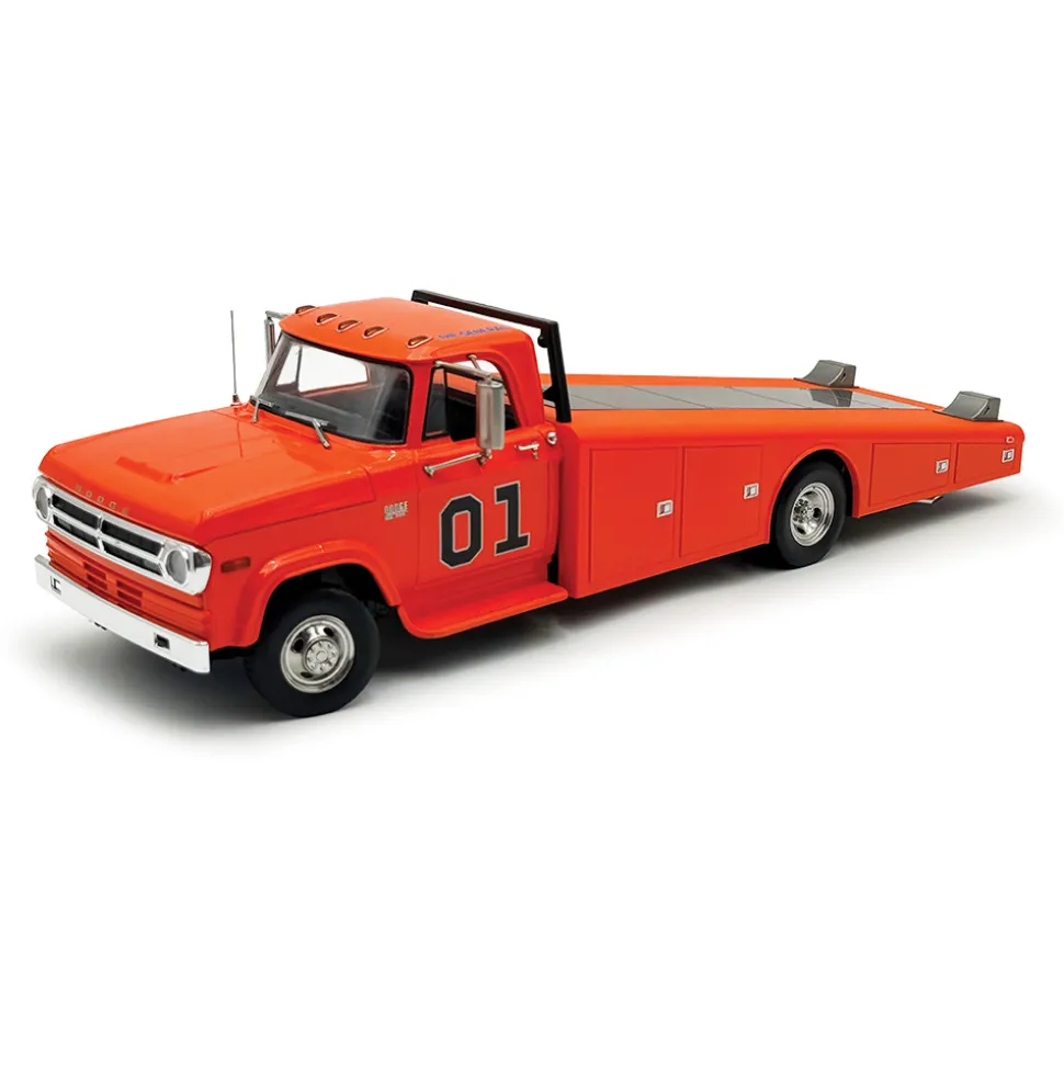 1970 Dodge D-300 Ramp Truck - The General 1:18 Scale Diecast Model Truck by Acme