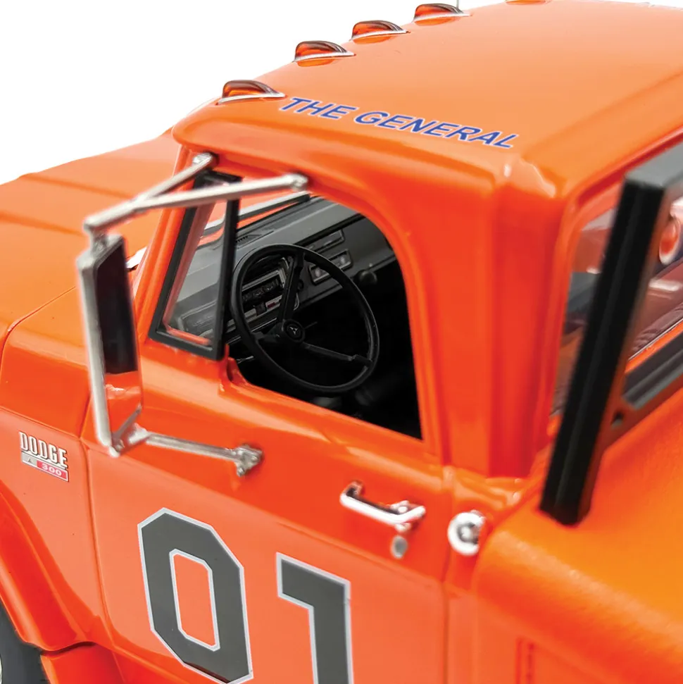 1970 Dodge D-300 Ramp Truck - The General 1:18 Scale Diecast Model Truck by Acme