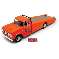 1970 Dodge D-300 Ramp Truck - The General 1:18 Scale Diecast Model Truck by Acme