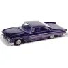 1961 Dodge Phoenix Lowrider - Purple Sky Lowrider 1:64 Scale Diecast Model Car by Auto World