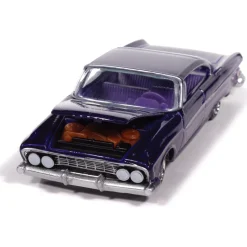 1961 Dodge Phoenix Lowrider - Purple Sky Lowrider 1:64 Scale Diecast Model Car by Auto World
