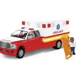 DODGE Ram 3500 Ambulance Building Brick Set 1:35 Scale by Cobi Toys