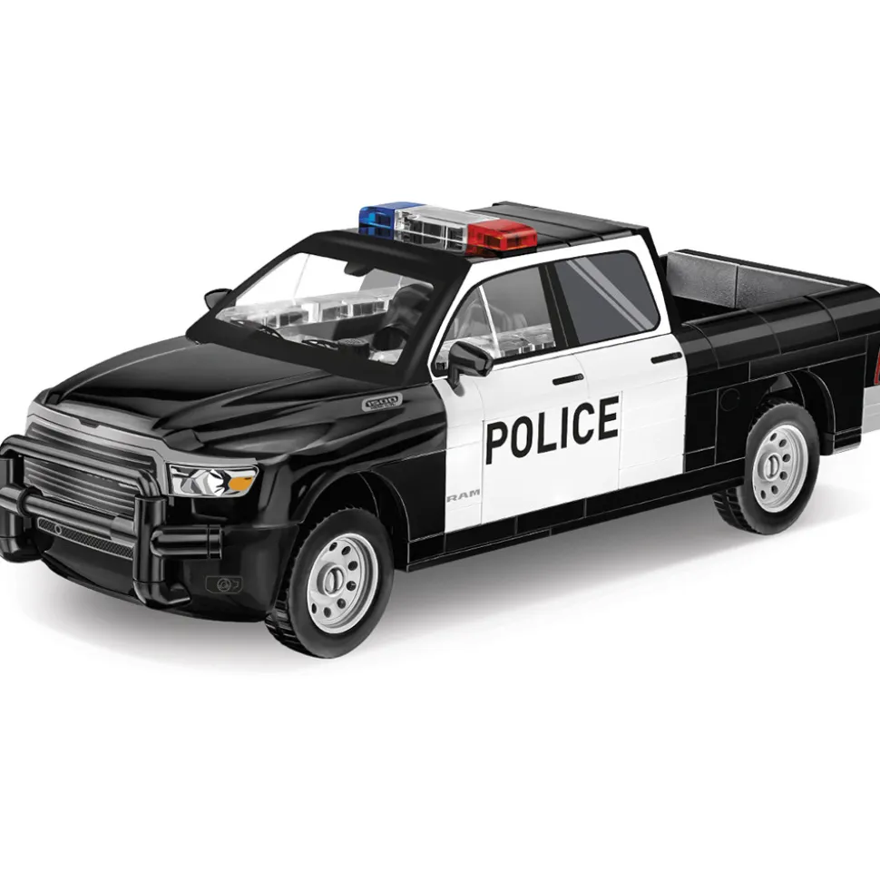 DODGE Ram 1500 Police Truck Building Brick Set 1:35 Scale by Cobi Toys