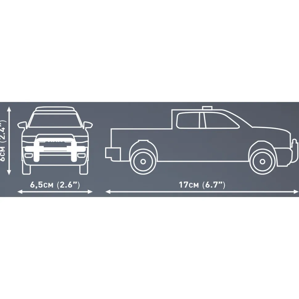DODGE Ram 1500 Police Truck Building Brick Set 1:35 Scale by Cobi Toys