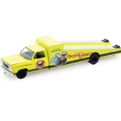 1974 Dodge Ramp Truck & 1971 Dodge Challenger R/T - Dodge Fever 1:64 Scale Diecast Model Truck by M2 Machines